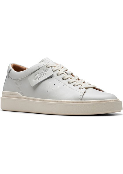 Beyaz Erkek Deri Sneaker Craft Swift