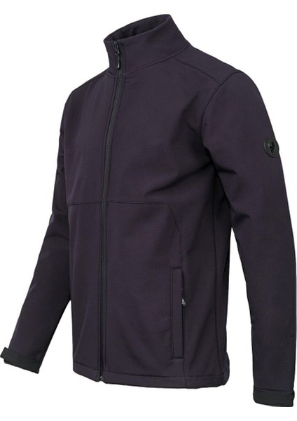 Samuel Erkek Softshell Kareli Ceket Antrasit