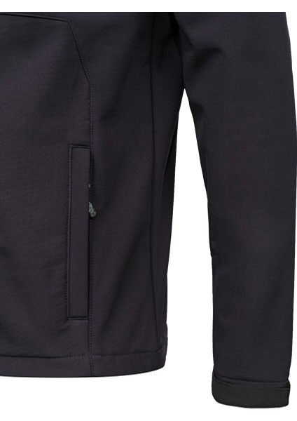 Samuel Erkek Softshell Kareli Ceket Antrasit