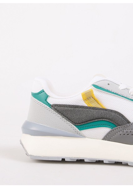Beyaz-Gri Erkek Sneaker Sao modelleri