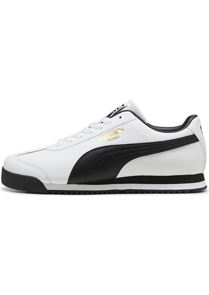 39686801 Roma 24 Standard Puma Whi Siyah Erkek Lifestyle Ayakkabı