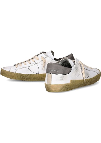 Beyaz Erkek Sneaker Prsx Low Man