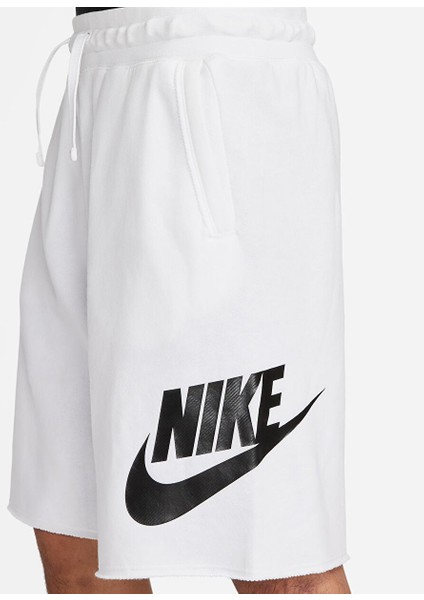 Erkek Beyaz Normal Kalıp Şort DX0502-100 M Nk Club Alumnı Hbr Ft fırsatları