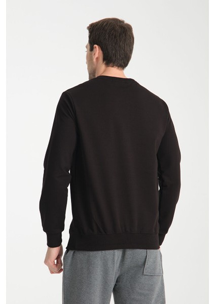 Erkek Uzun Kol Bisiklet Yaka Sweatshirt 3206 indirimleri