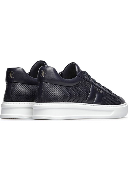 Lacivert Erkek Deri Sneaker FU0459.A08ZIPNBA611