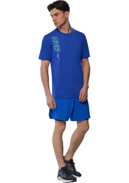 Core Run Erkek Tişört Mavi
