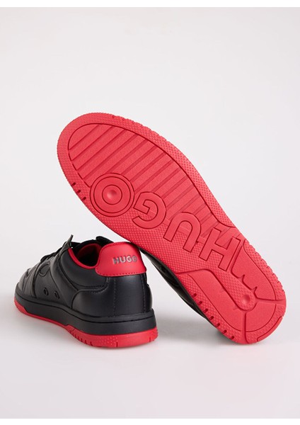 Siyah-Kırmızı Erkek Sneaker RED-50529896