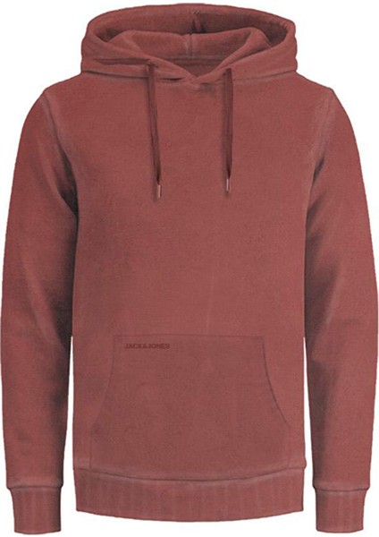 Kapüşon Yaka Kırmızı Erkek Sweatshırt 12234739_JJEDREW Sweat Hood Noos
