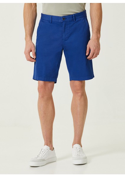 Erkek Slim Fit Düz Şort