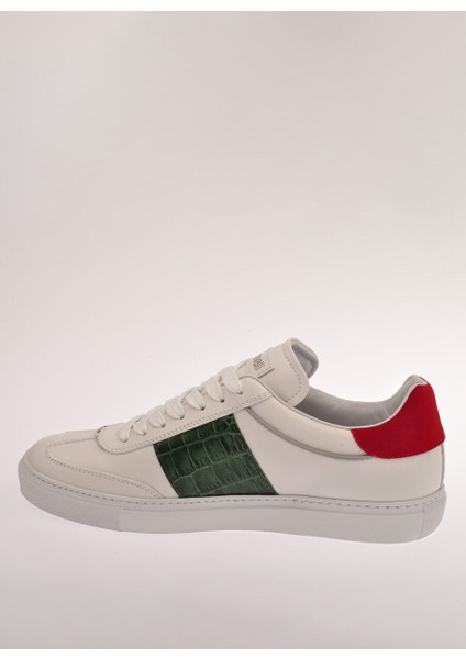 Beyaz Erkek Deri Sneaker 27784 fırsatları
