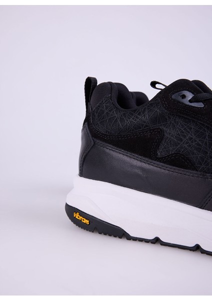 Siyah Erkek Süet Sneaker Varanası-Kurtıs Vibram