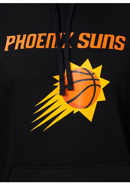 Kapüşon Yaka Siyah Erkek Sweatshırt 11546165-TEAM Logo Po Hoody Phosun modelleri