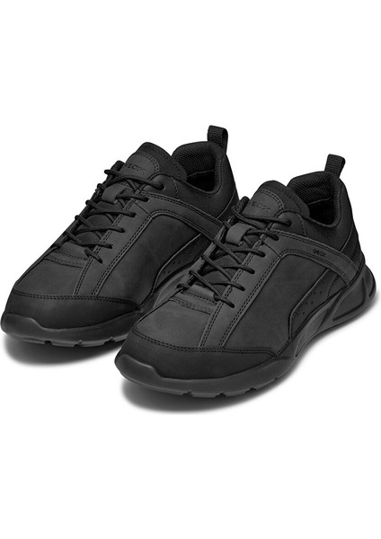 Siyah Erkek Sneaker U Sanzıo C - Nbk Synt.lea