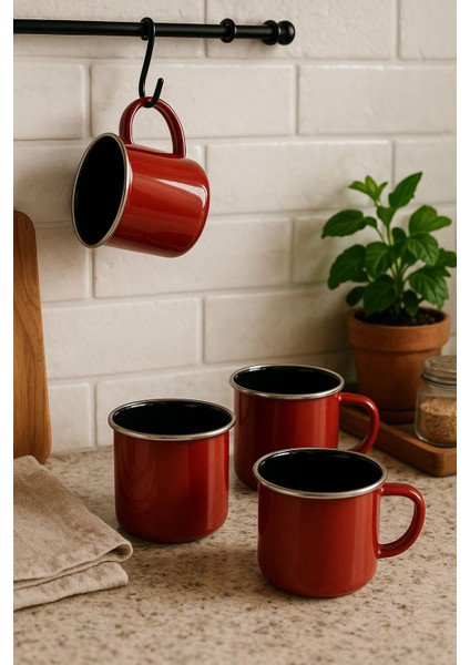 Emaye Kamp Kupası 3'lü