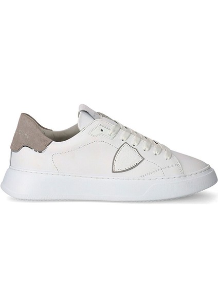 Beyaz Erkek Sneaker Temple Low Man