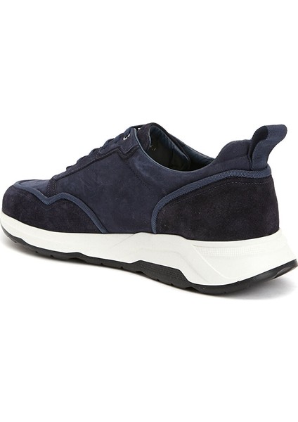 Lacivert Erkek Süet Sneaker 18-121-S-5SS