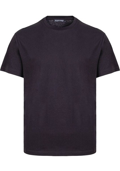 Siyah Lucas Yuvarlak Yaka T-Shirt