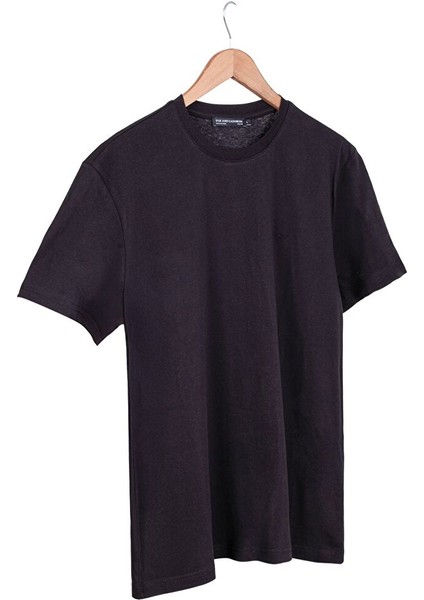 Siyah Lucas Yuvarlak Yaka T-Shirt modelleri