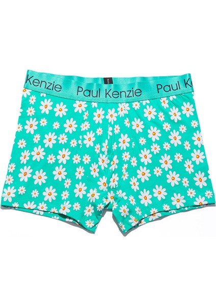 Desenli Erkek Boxer - Couple Collection Daisy