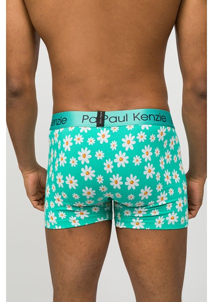 Desenli Erkek Boxer - Couple Collection Daisy
