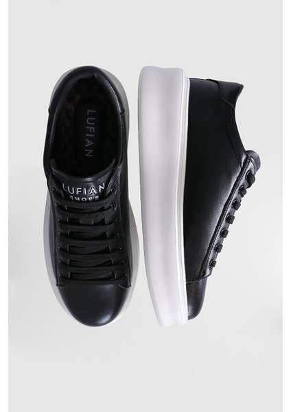 Gage Erkek Deri Sneaker Ayakkabı Siyah indirimleri