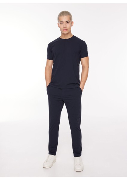 Normal Bel Normal Paça Slim Fit Koyu Lacivert Erkek Pantolon 62034919 fiyatları