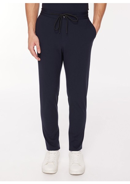 Normal Bel Normal Paça Slim Fit Koyu Lacivert Erkek Pantolon 62034919 modelleri