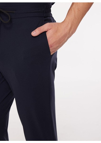Normal Bel Normal Paça Slim Fit Koyu Lacivert Erkek Pantolon 62034919 fırsatları
