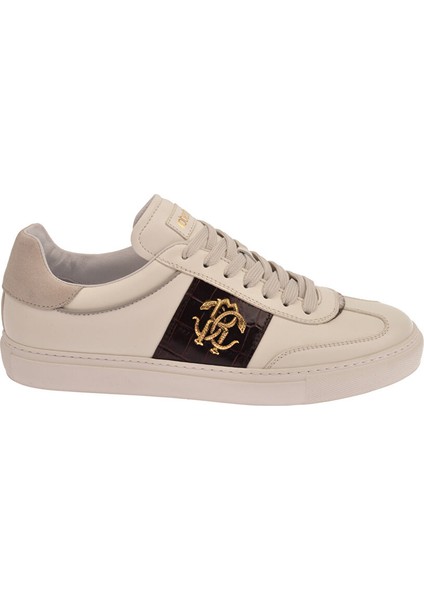 Beyaz Erkek Deri Sneaker 27784