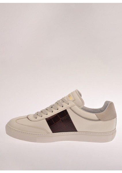 Beyaz Erkek Deri Sneaker 27784 fırsatları