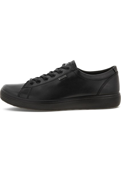 Siyah Erkek Deri Sneaker Soft 7 M