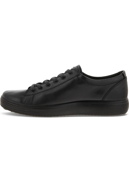 Siyah Erkek Deri Sneaker Soft 7 M