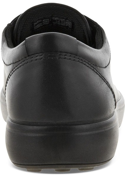 Siyah Erkek Deri Sneaker Soft 7 M