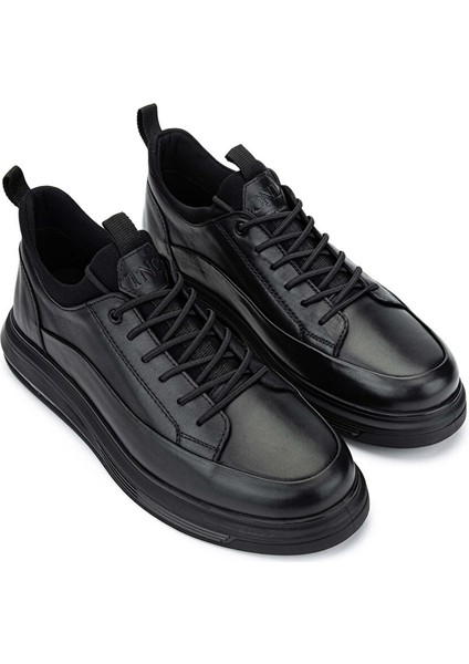 Erkek Hakiki Deri Siyah Analin Sneakers & Spor Ayakkabı fiyatları