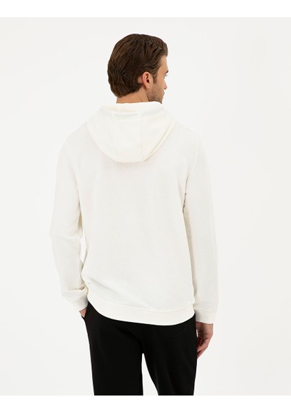 Ekru Regular Fit Sweatshirt