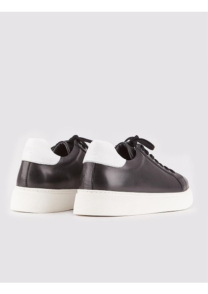 Siyah-Beyaz Erkek Deri Sneaker 115822R modelleri