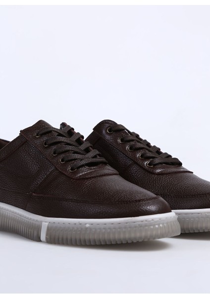 Kahverengi Erkek Deri Sneaker Yorke indirimleri