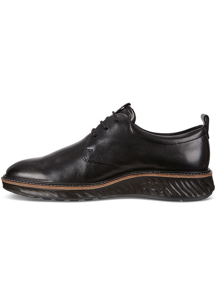 Siyah Erkek Deri Klasik Ayakkabı Ecco St.1 Hybrıd Black