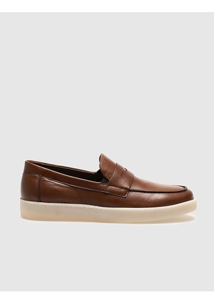 Taba Erkek Deri Loafer 121027