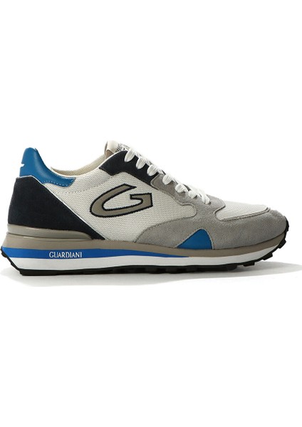 Beyaz - Mavi - Gri Erkek Sneaker Wen 3163 Low M