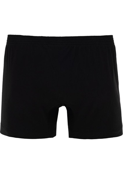 Siyah Pamuklu 2'li Boxer