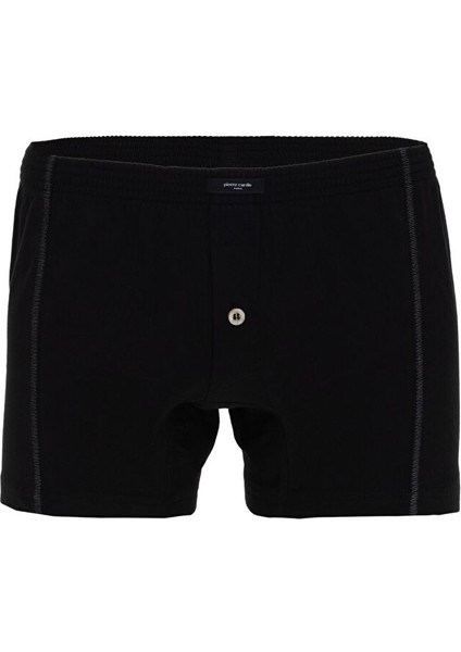 Siyah Pamuklu 2'li Boxer