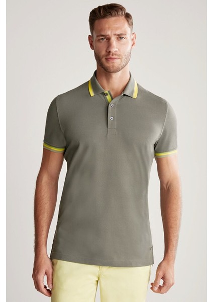 Pike Pamuk Haki Polo T-Shirt fiyatları