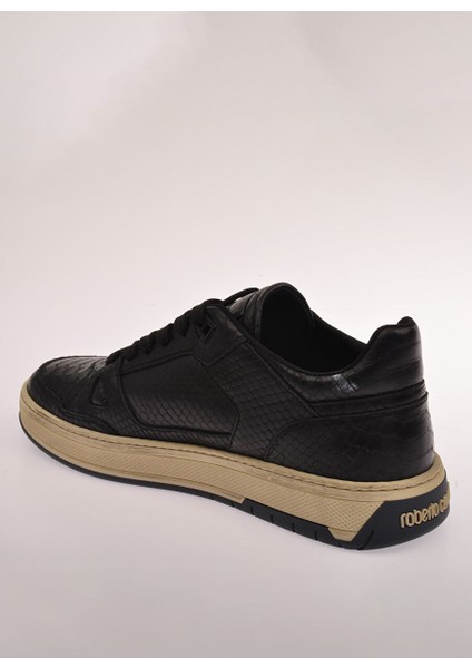 Siyah Erkek Deri Sneaker 27770 indirimleri