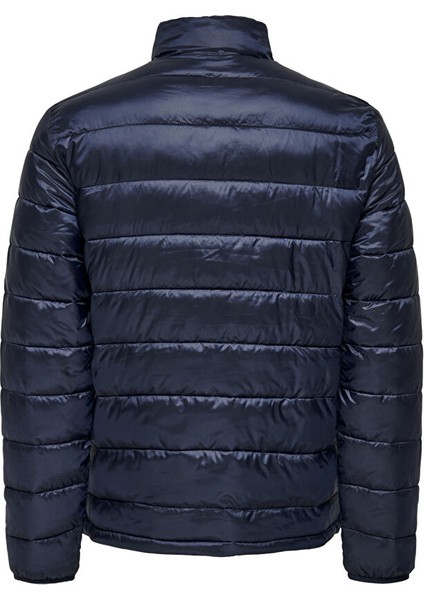 Normal Lacivert Erkek Ceket Onscarven Quılted Puffer Otw Noos fırsatları