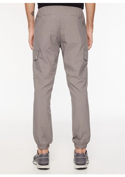 Gmg Fırenze Standart Bel Normal Paça Slim Fit Gri Erkek Pantolon ZR23MSS01019