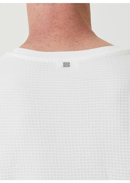 Bisiklet Yaka Ekru Erkek Sweatshırt 1087805