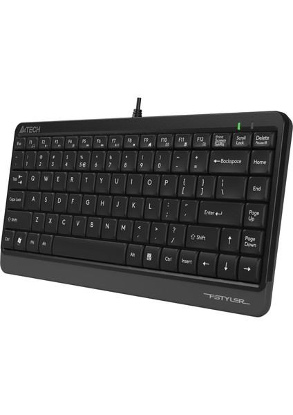 A4 TECH FK11 SLIM Q KLAVYE USB GRİ