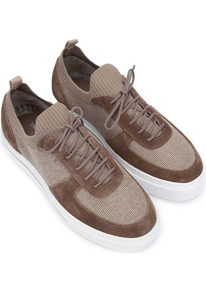 Erkek Deri & Tekstil Vizon Sneakers & Spor Ayakkabı