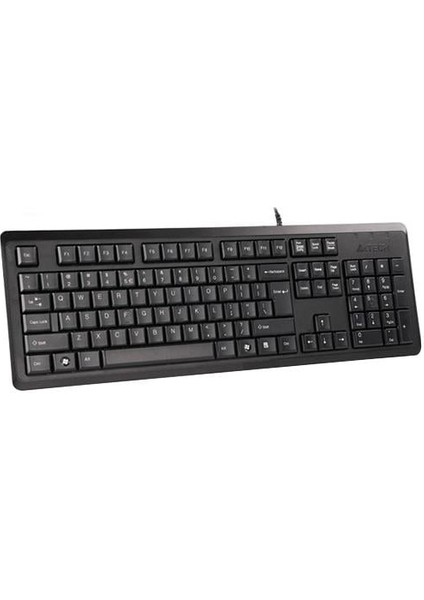 A4 Tech Kr-92 USB Kablolu Klavye Siyah